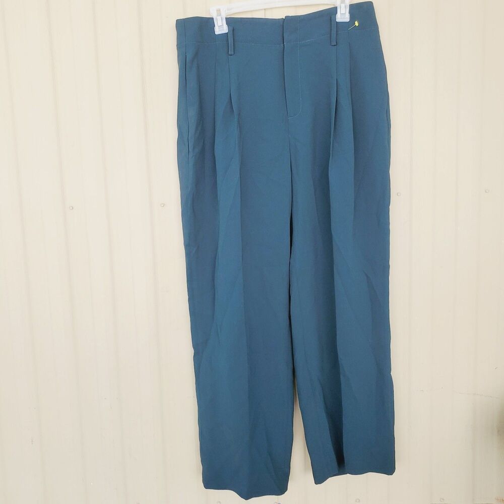 Contemporaine Green Trouser Pants Size 12